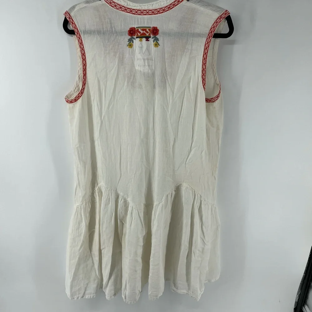 Johnny Was Embroidered Summer Dress